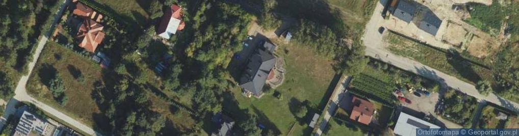 Zdjęcie satelitarne Prywatny Dom Słoneczko Anna Kozłowska Machalińska Zofia Szwarc