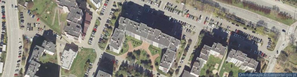 Zdjęcie satelitarne Prywatny Gabinet Lekarski Chorób Wewnętrznych Lek.Med.Specjalista Chorób Wewnętrznych Jolanta Hocek