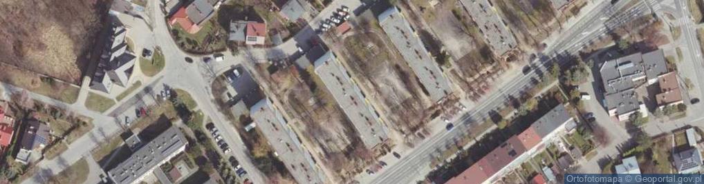 Zdjęcie satelitarne Prywatny Gabinet Lekarski Kaznowska Kryda Wanda Spec Reumatolog Intern