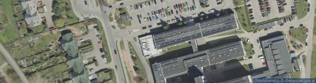 Zdjęcie satelitarne Prywatny Gabinet Lekarski Pośrednictwo Ubezpieczeniowe w Suwałkach
