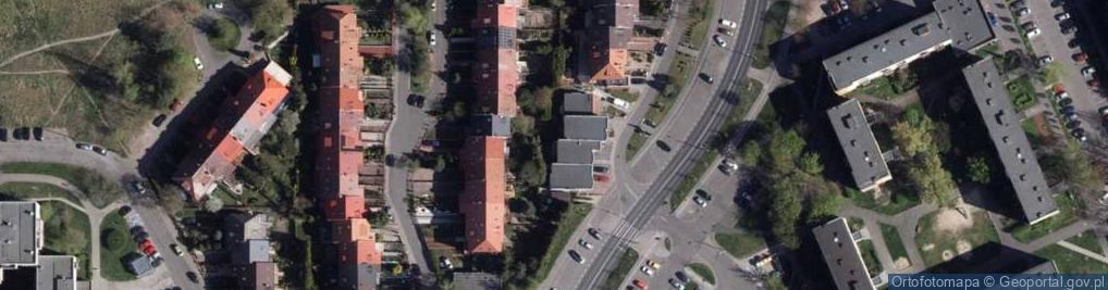 Zdjęcie satelitarne Prywatny Gabinet Okulistyczny Działowska Choraś Aleksandra
