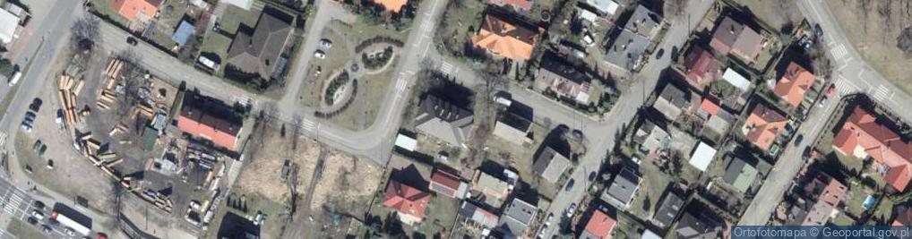 Zdjęcie satelitarne przed.Han.Usługowe Krzysztof Grzywniak
