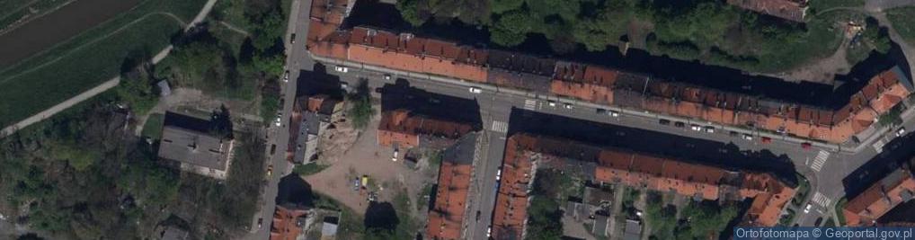 Zdjęcie satelitarne przed.Hand.Poparda., Legnica