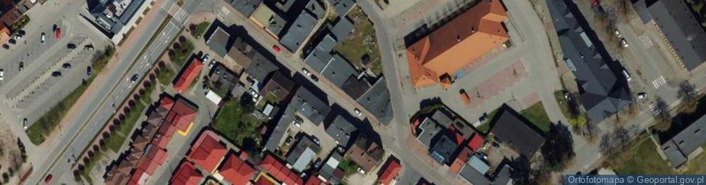 Zdjęcie satelitarne przed Handlowo Usługowe Irys Irena Włodarczyk Ireneusz Włodarczyk