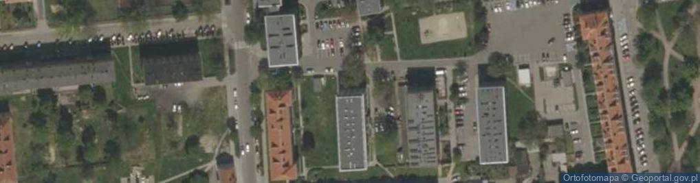 Zdjęcie satelitarne przed Handlowo Usługowe VIM