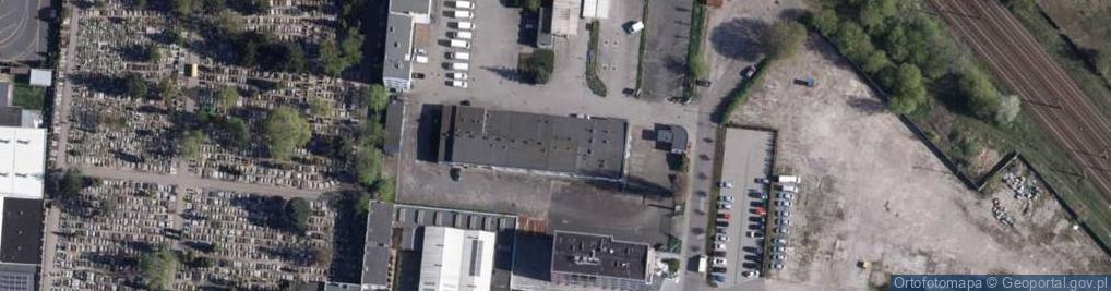 Zdjęcie satelitarne przed Mont i Rozruch Oczyszczal Ściek Przem Prosozo J Sadecki Weder