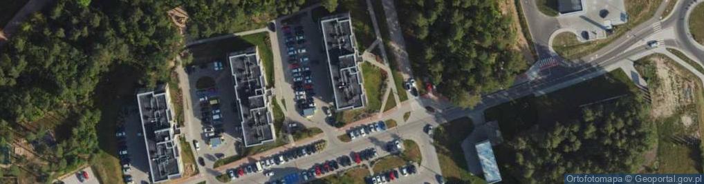 Zdjęcie satelitarne przed-Po Adam Czerwiński