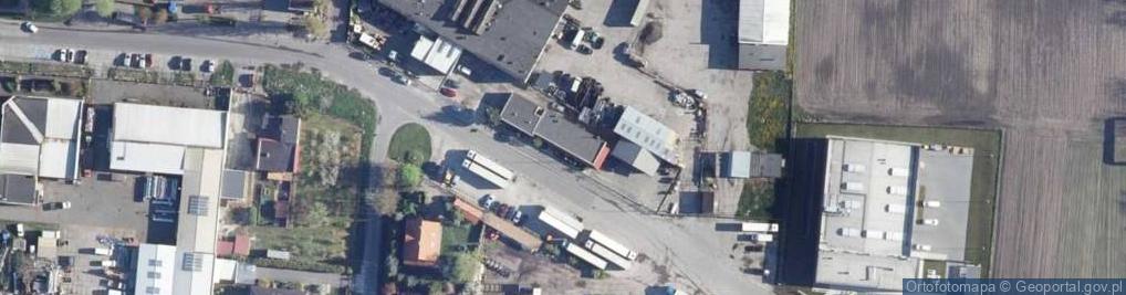 Zdjęcie satelitarne przed Prod Handl Usług Pollux