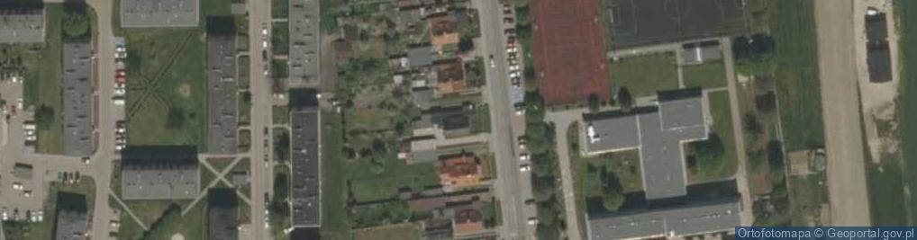 Zdjęcie satelitarne przed Wielobranżowe Videx Kandora Joanna Kolado Lesław
