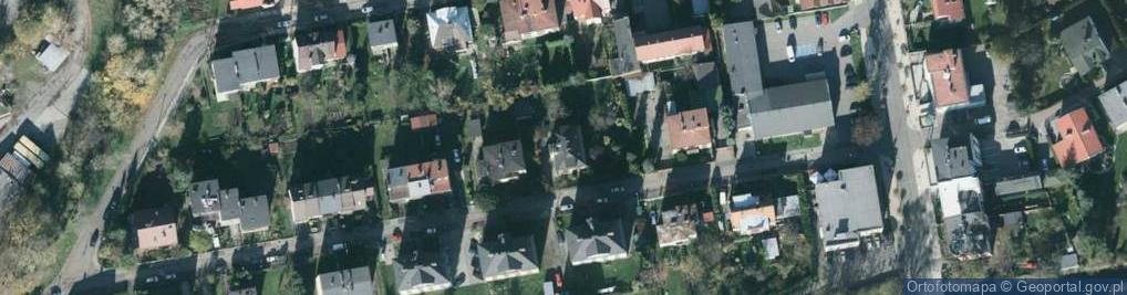 Zdjęcie satelitarne Przędiębiorstwo Handlowo Usługowe
