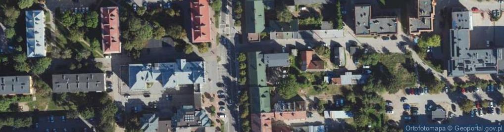 Zdjęcie satelitarne Przeds Geologiczne Eko Geo Suwałki Mirosław Tatarata Jan Harat L