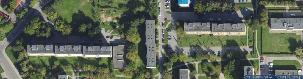 Zdjęcie satelitarne Przeds Hand Produkc Jurtom Gosik Jerzy i Kurylak Tomasz Jerzy