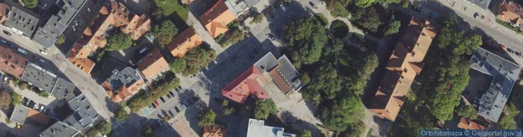 Zdjęcie satelitarne Przeds Hand Usł Kantor Nowak J B Gawroński M R