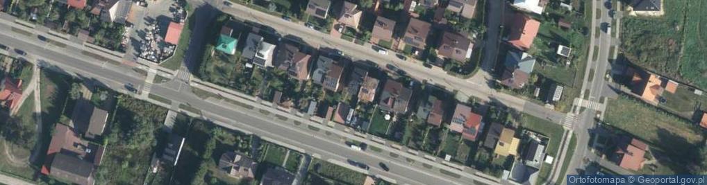 Zdjęcie satelitarne Przeds Handl Usł Zrywbis Buczko Zygmunt Łubiarz Jan Paluch Józef