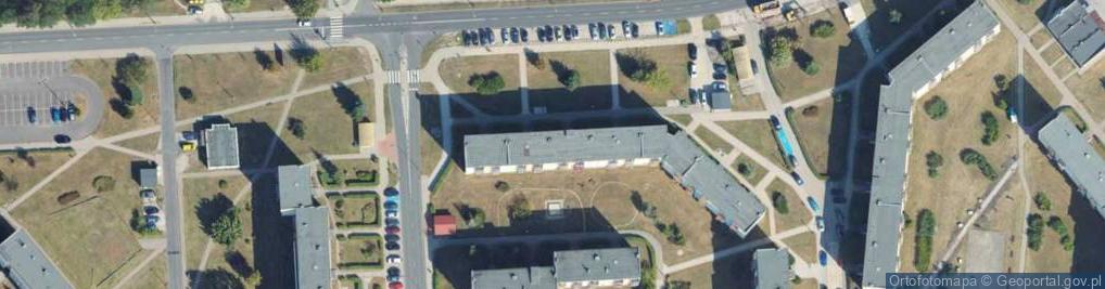 Zdjęcie satelitarne Przeds Handlowe Agritex Kondziela Teresa Kondziela Jerzy