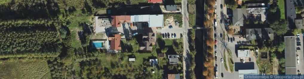 Zdjęcie satelitarne Przeds Handlowe Nowinex Import Eksport