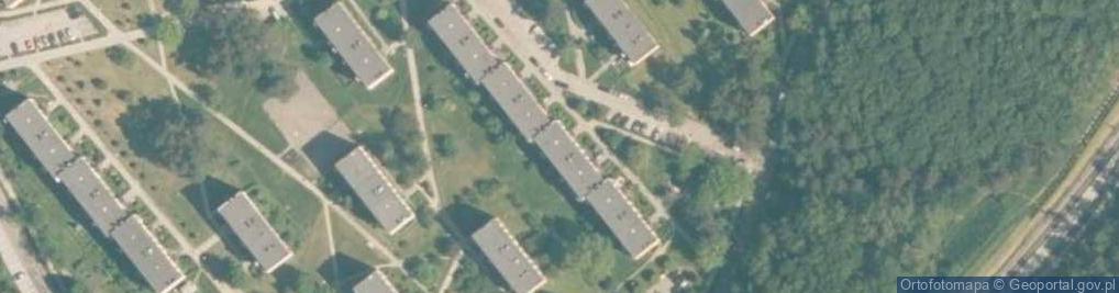 Zdjęcie satelitarne Przeds Handlowo Produkcyjno Usługowe Pro Kop