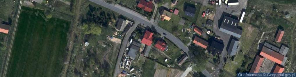 Zdjęcie satelitarne Przeds Handlowo Usługowe Bo Go Marian Boryna Robert Goldsztein