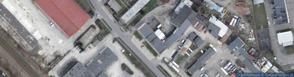 Zdjęcie satelitarne Przeds Handlowo Usługowe Em Art Zieliński Eugeniusz i Marcin