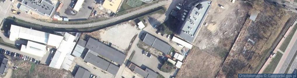 Zdjęcie satelitarne Przeds Handlowo Usługowe Frukton Dzida Mirosław Stachowski Jacek
