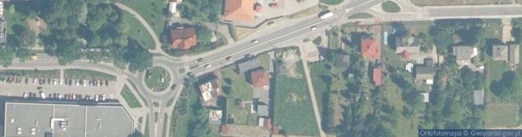 Zdjęcie satelitarne Przeds Handlowo Usługowe Grosik Pasowiec Robert Maciejewski Janusz