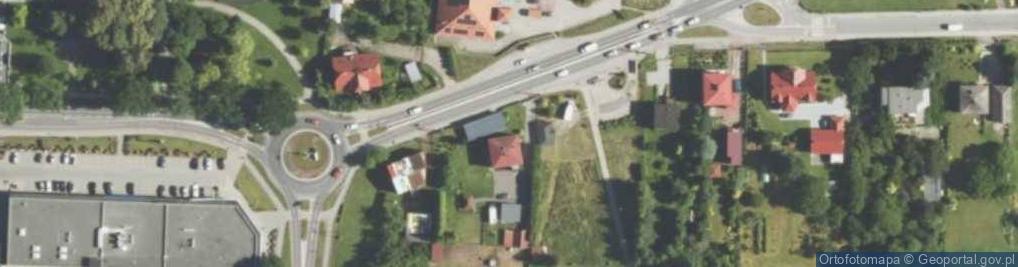 Zdjęcie satelitarne Przeds Handlowo Usługowe Grosik Pasowiec Robert Maciejewski Janusz