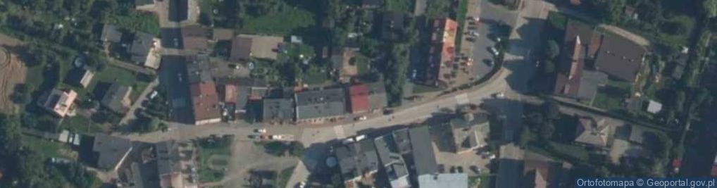Zdjęcie satelitarne Przeds Handlowo Usługowe Kola