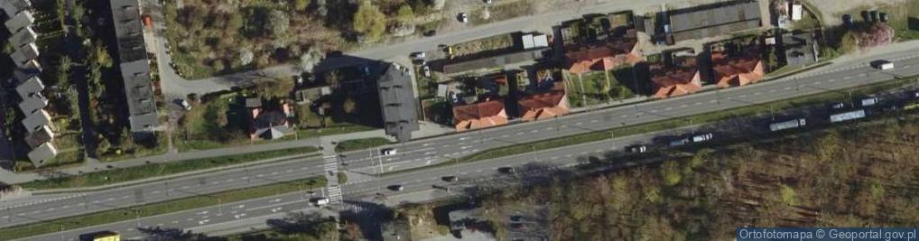 Zdjęcie satelitarne Przeds Handlowo Usługowe M & M Staszewski Marek Staszewski Mariusz