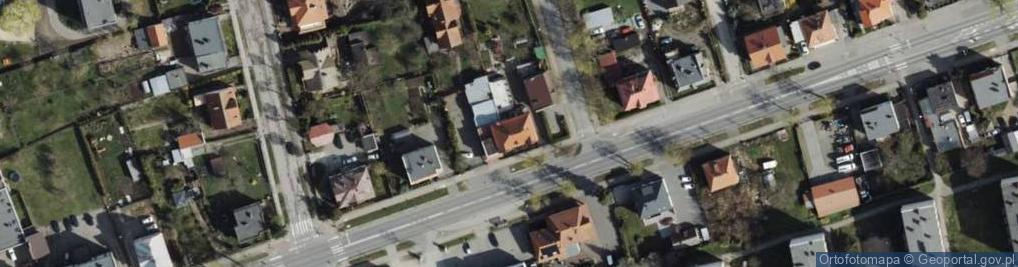Zdjęcie satelitarne Przeds Handlowo Usługowe Moto Golik Chojnice