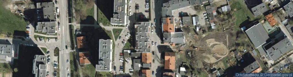 Zdjęcie satelitarne Przeds Handlowo Usługowe Semko