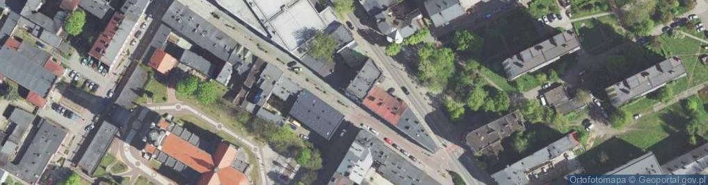 Zdjęcie satelitarne Przeds Handlowo Usługowe Tales