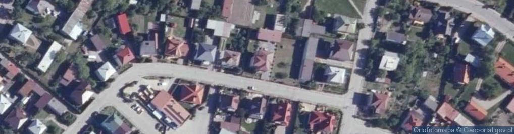 Zdjęcie satelitarne Przeds Handlowo Usługowe