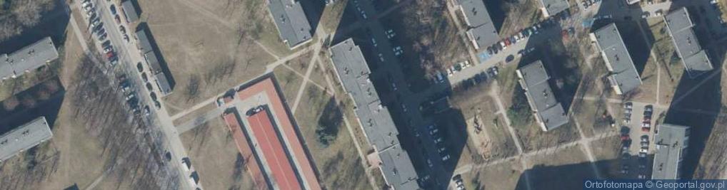 Zdjęcie satelitarne Przeds Handlowo Usługowo Produkcyjne Fra Wit