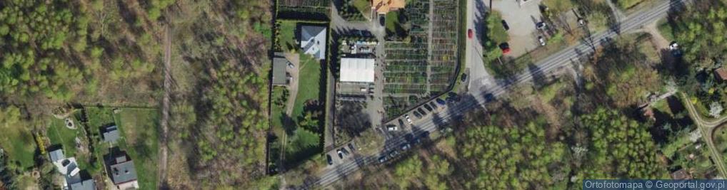 Zdjęcie satelitarne Przeds Handlowo Usługowo Produkcyjne Furel Furmaniak Dariusz Piotr Ewa