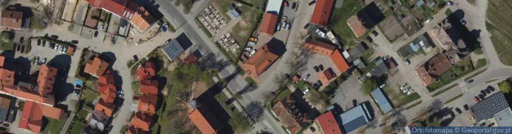 Zdjęcie satelitarne Przeds Prod Hand Usł Jurex Różycki J Smoliński R