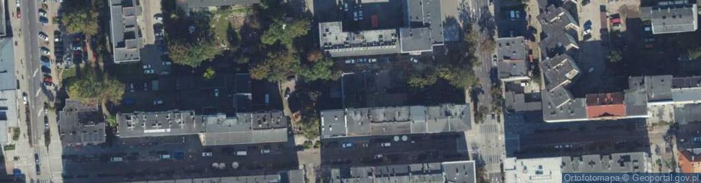 Zdjęcie satelitarne Przeds Prod Handl Posredn Obrot z Zagr A Orzechowski A Trybus