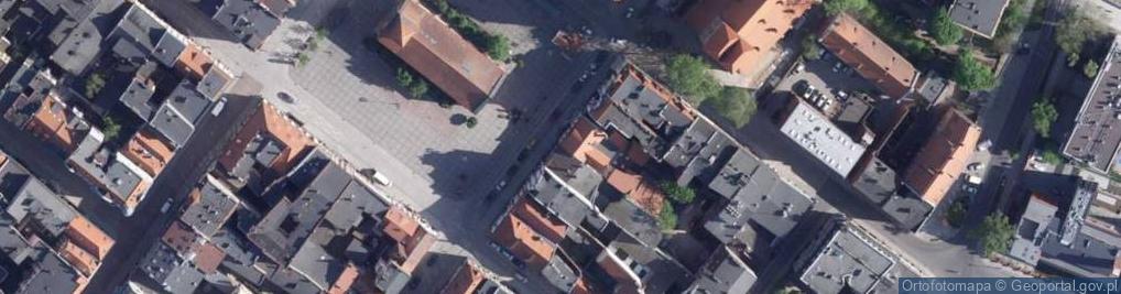 Zdjęcie satelitarne Przeds Prod Handl Usług Migetrazom Mila Grzegorz Trawiński z