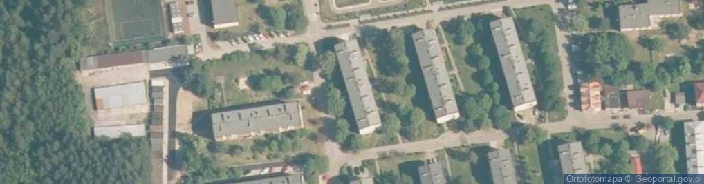 Zdjęcie satelitarne Przeds Prod Handlowo Usługowe Jaro Gruszka Janusz Leśniak Robert