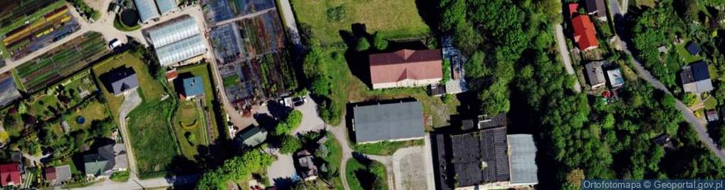 Zdjęcie satelitarne Przeds Prodiukcyjno Handlowo Usługowe Mah Mik Harężlak M Kubica M