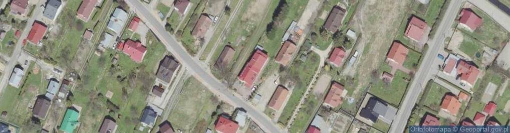 Zdjęcie satelitarne Przeds Produkc Usługowo Handl Mar Bit Bis Jan i Urszula Michalik