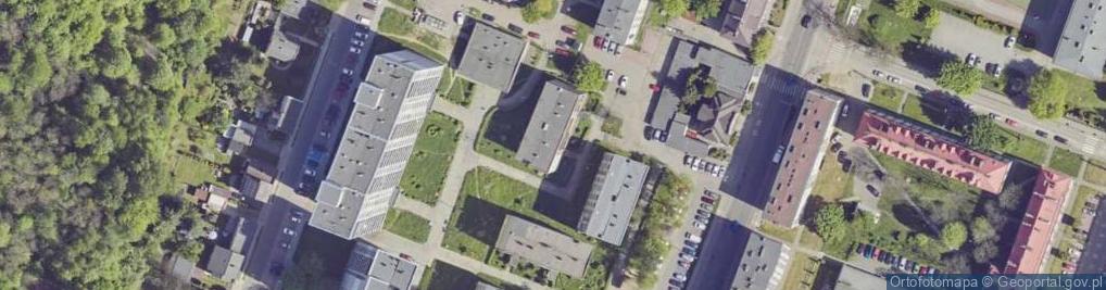 Zdjęcie satelitarne Przeds Produkcyjno Handlowe Janta Cała Jolanta Chochorek Janusz