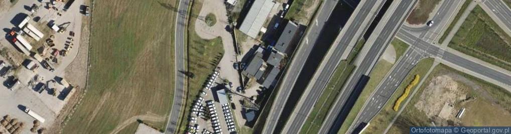 Zdjęcie satelitarne Przeds Produkcyjno Handlowe Kuchnia Polska