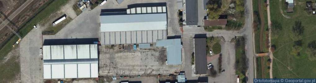 Zdjęcie satelitarne Przeds Produkcyjno Handlowe Viora Pieczyska w Pieczyski R