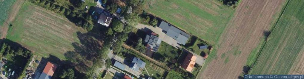 Zdjęcie satelitarne Przeds Produkcyjno Handlowe Waniewski Marek Nowak Zdzisław