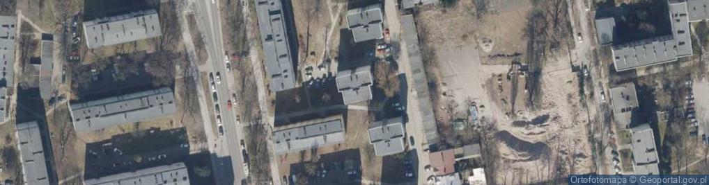 Zdjęcie satelitarne Przeds Produkcyjno Handlowe