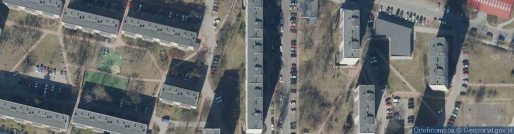 Zdjęcie satelitarne Przeds Produkcyjno Handlowo Usług Chris Krzysztof i Elżbieta Blaszyńscy