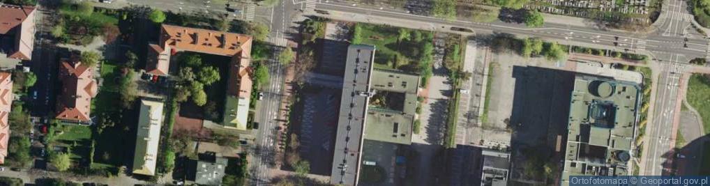 Zdjęcie satelitarne Przeds Produkcyjno Handlowo Usługowe Atlantyda