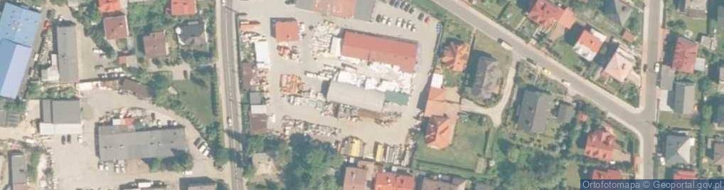 Zdjęcie satelitarne Przeds Produkcyjno Handlowo Usługowe Auto Land