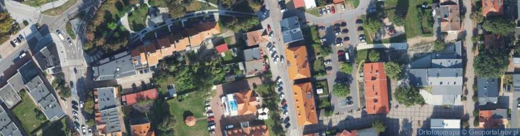 Zdjęcie satelitarne Przeds Produkcyjno Handlowo Usługowe Klucz