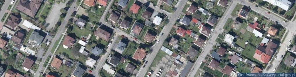 Zdjęcie satelitarne Przeds Produkcyjno Handlowo Usługowe Texma Eksp Imp